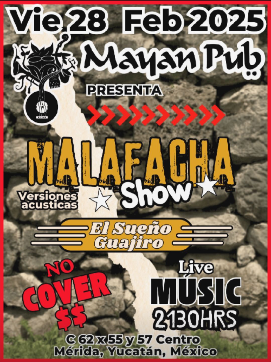 Foto de la banda Malafacha Show