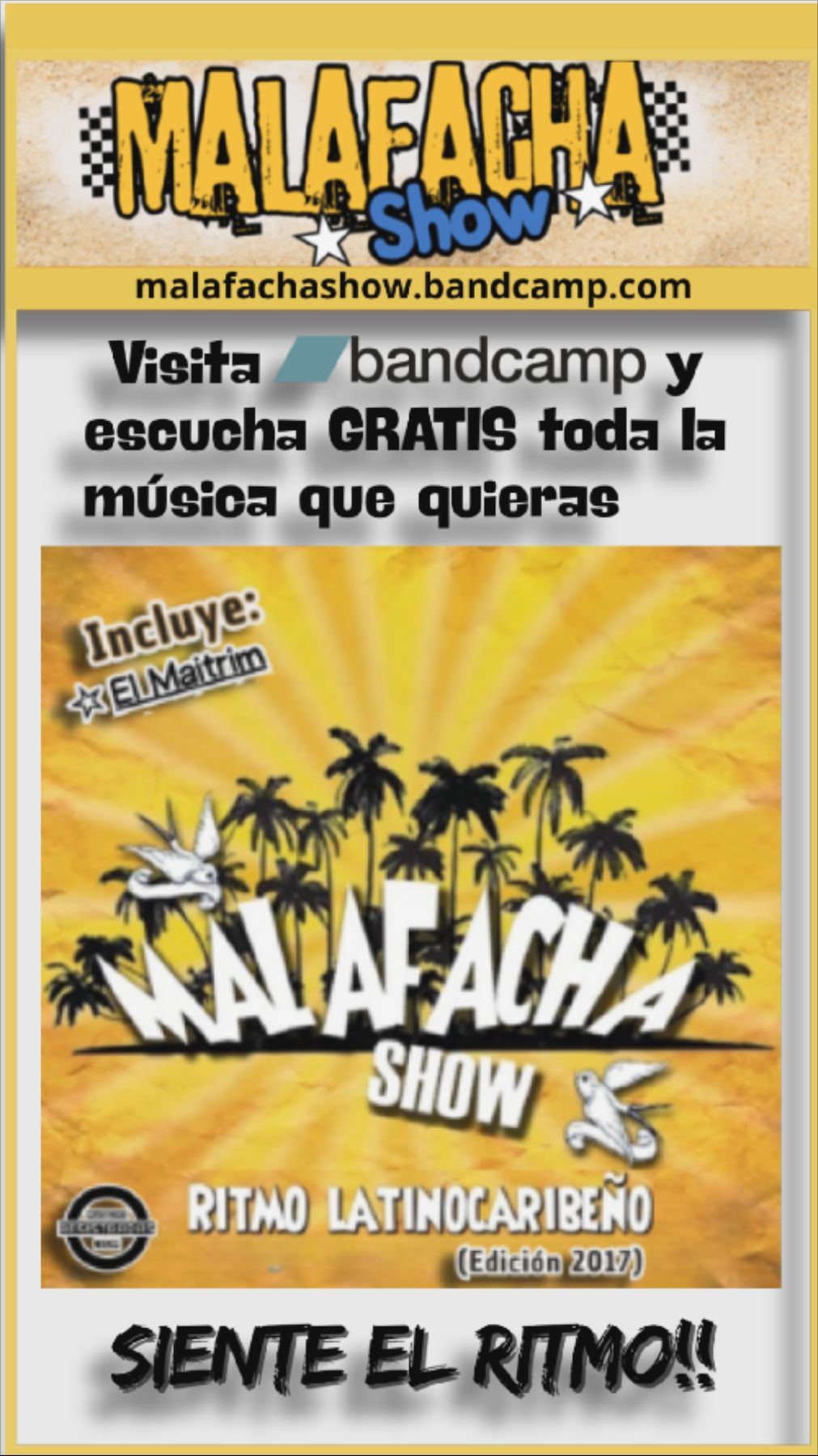Foto de la banda Malafacha Show