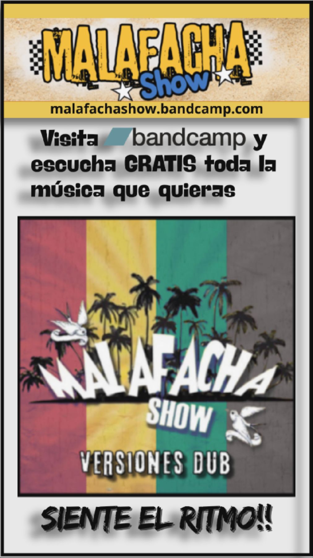 Foto de la banda Malafacha Show