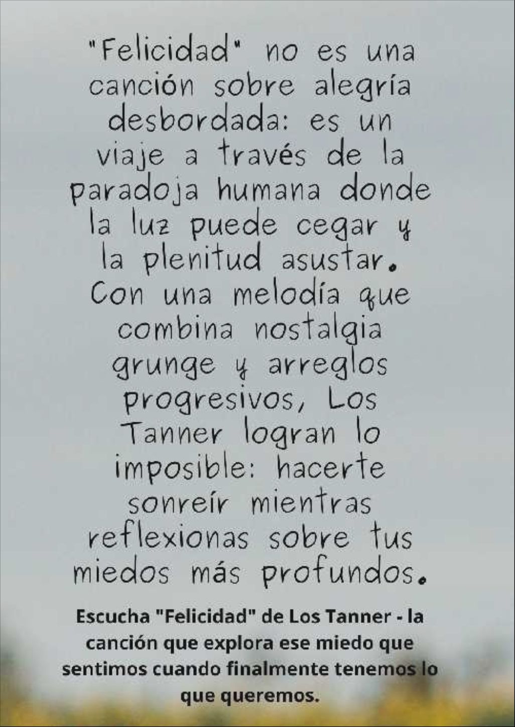 Foto de la banda Los Tanner 