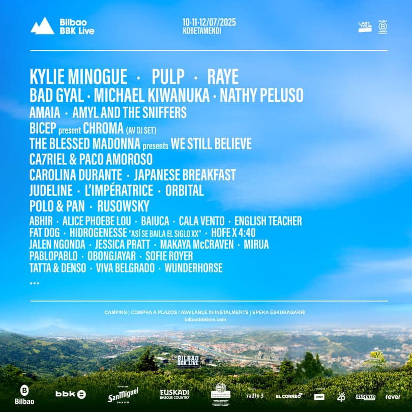 El Bilbao BBK Live 2025 se perfila como uno de los eventos más emocionantes