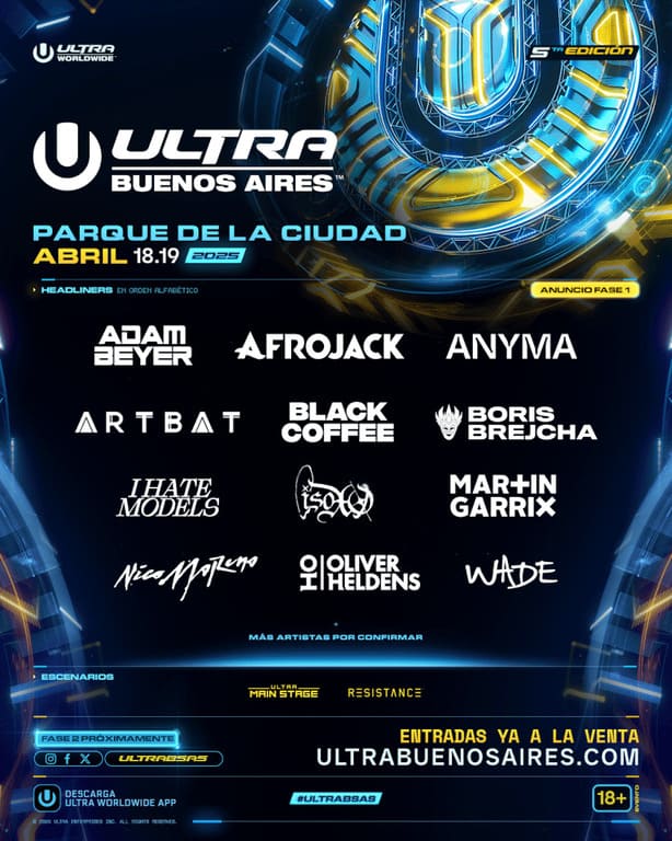 Ultra El Regreso del Festival de Electrónica Más Esperado