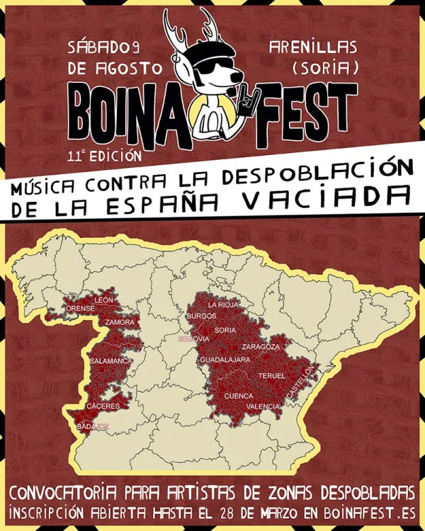 Concurso de Bandas: Boina Fest 2025