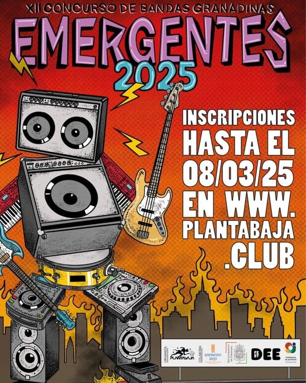 Concurso de bandas: Emergentes 2025 Granada