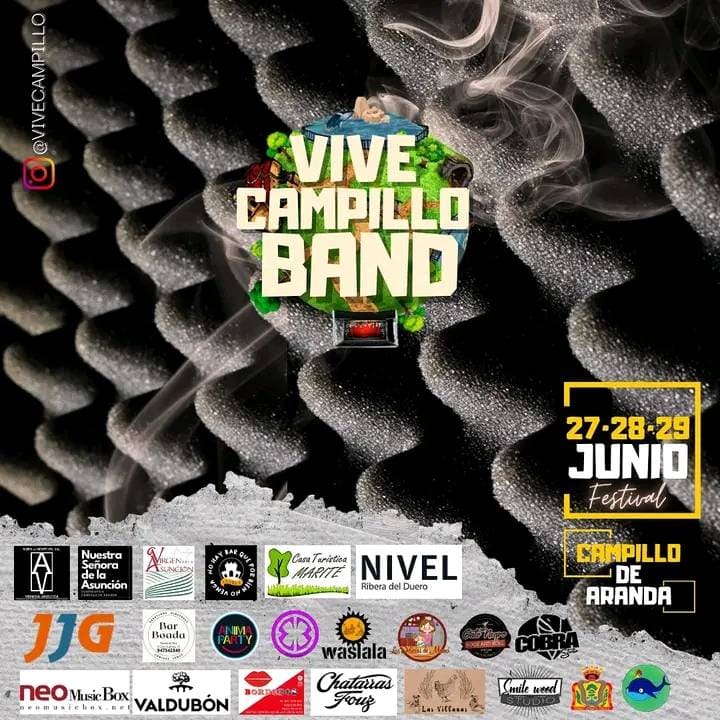 Concurso de bandas:  Vive Campillo band 2025