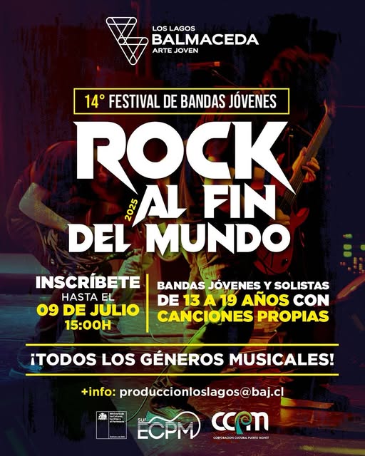 Rock al fin del mundo: vuelve el festival que potencia el talento juvenil
