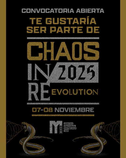 Chaos In ReEvolution 2025 convocatoria para bandas emergentes de rock y metal