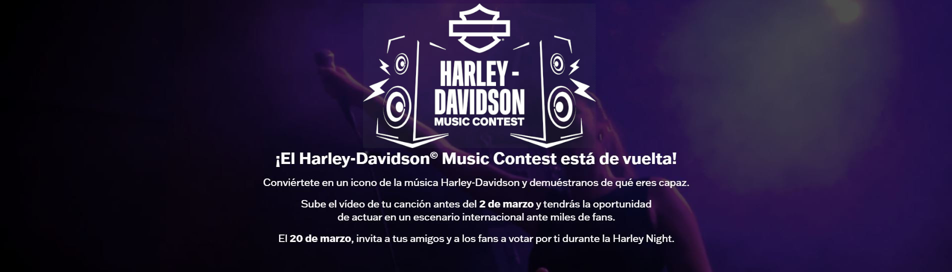 Harley-Davidson Music Contest Spain 2026